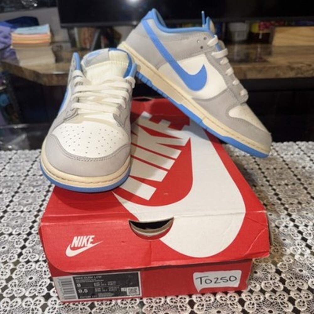 Nike Dunk Low Athletic Department - University Blue Size 8 - REALLY CLEAN OG Box